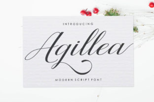 Agillea Font for Elegant Branding and Handwritten Charm