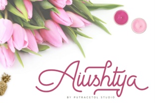 Aiushtya Script Handwritten Font for Modern Brand Campaigns