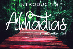 Akhadias Font for Elegant, Upscale Branding
