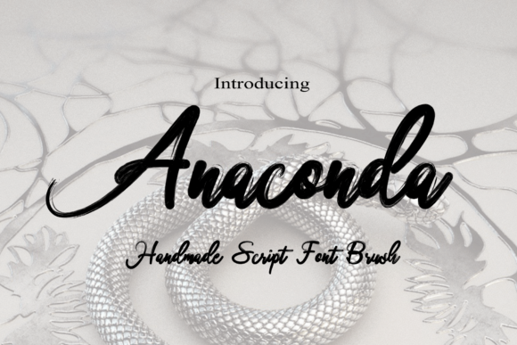 Anaconda Font for Distinctive Campaign Typography