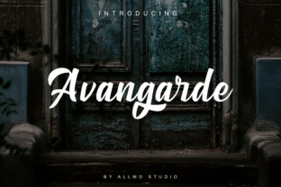 Avangarde Font: A Vintage-Modern Script Handwritten Typeface for Real Branding