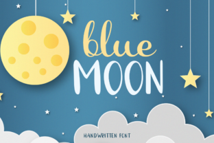 Blue Moon Script Handwritten Font for Branding