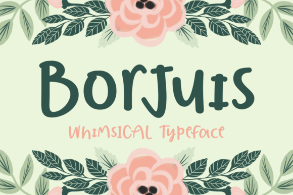 Borjuis Script Handwritten Font for Playful Branding