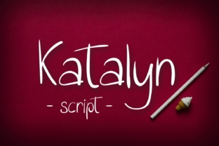 Katalyn: A Refined Script Handwritten Font for Professional Design