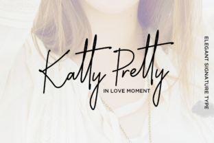 Katty Pretty Script Handwritten Font for Small Business Branding