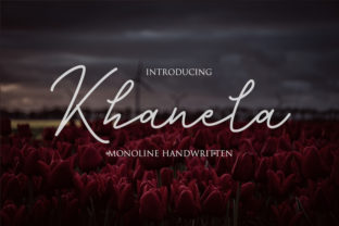 Khanela: A Handwritten Script Font That Elevates Small Business Branding