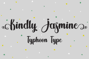Kindly Jasmine Script Handwritten Font for Makers