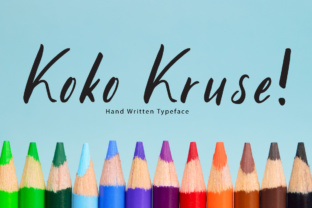 Koko Kruse: A Refined Handwritten Script for Real Design Work