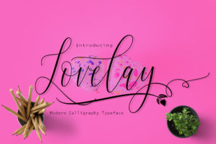 Lovelay Script Handwritten Font for Elegant Design