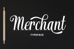 Merchant Font: A Smooth Legible Script for Handmade Brands