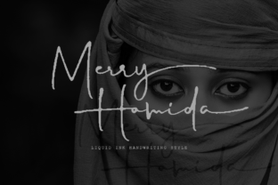 Merry Hamida Script Handwritten Font for Elegant Branding
