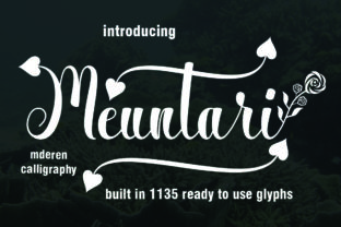 Meuntari: A Handmade Script Font That Elevates Campaign Visuals