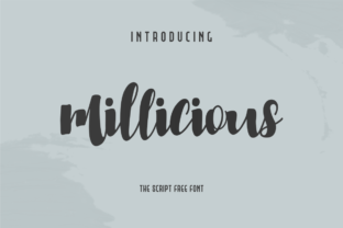 Millicious: A Bold Script Handwritten Font for Scroll-Stopping Design