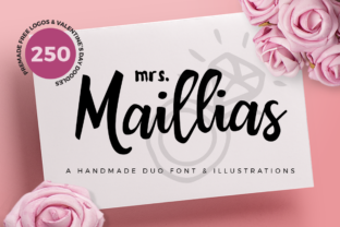 Mrs Maillias Duo: A Script Handwritten Font for Real Branding Work