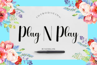 Plug N Play: A Modern Script Handwritten Font for Editorial Warmth