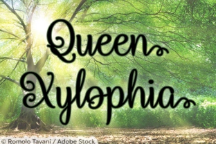 Queen Xylophia: An Elegant Script Handwritten Font for Branding