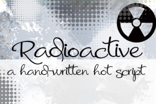 Radioactive Script Font for Scroll-Stopping Visuals