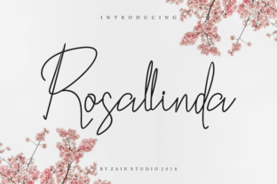 Rosallinda: A Luxurious Script Handwritten Font for Thoughtful Design