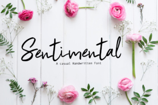 Sentimental Font: A Handwritten Script for Meaningful Moments