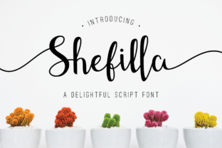 Shefilla: A Fresh Script Handwritten Font for Elegant Branding