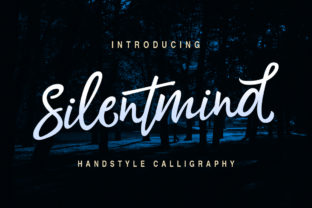 Silentmind: A Modern Calligraphy Script Font for Digital Branding