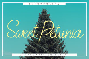 Sweet Petunia Font: A Handcrafted Script for Elegant Digital Headlines