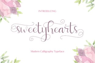 Sweetyhearts Font for Feminine Branding & Elegant Business Design