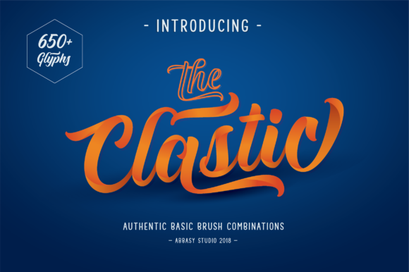 The Clastic: A Script Handwritten Font for Real Business Branding