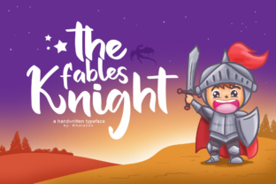 The Fables Knight Script Font for Playful Digital Branding