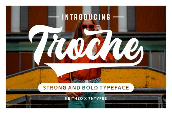 Troche Font for Bold, Readable Script Branding