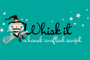 Whisk It Font: A Casual Script Handwritten Typeface for Real Branding